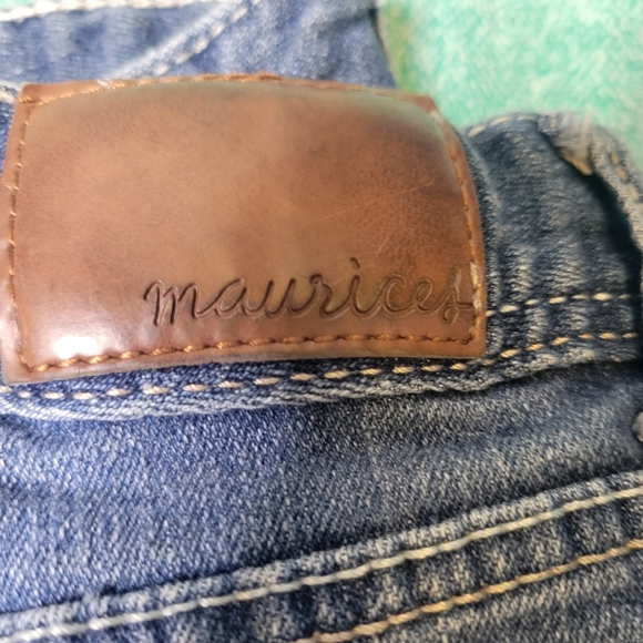 Maurices Thick stitch Jeans Size 13/14 - Picture 6 of 6